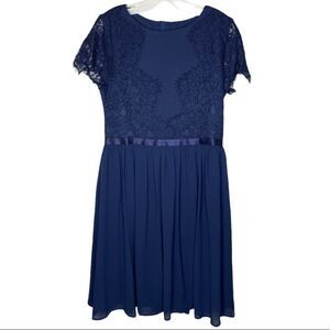 Miusol Dress Blue nwt